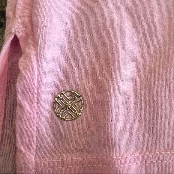 Lilly Pulitzer Light Pink Short Sleeve Tee - Picture 3 of 6